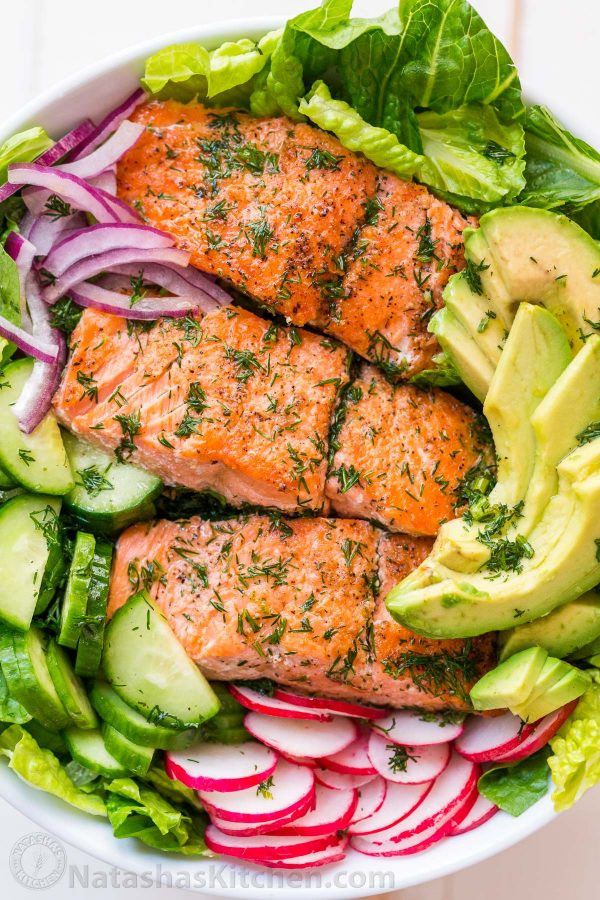 Best Salmon Salad Recipe
 Avocado Salmon Salad Recipe VIDEO NatashasKitchen
