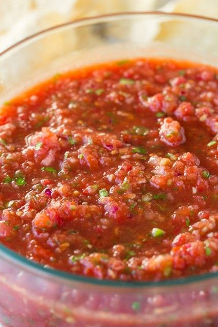 Best Salsa Recipe For Canning
 Restaurant Style Salsa 6 Roma tomatoes 2 green onions