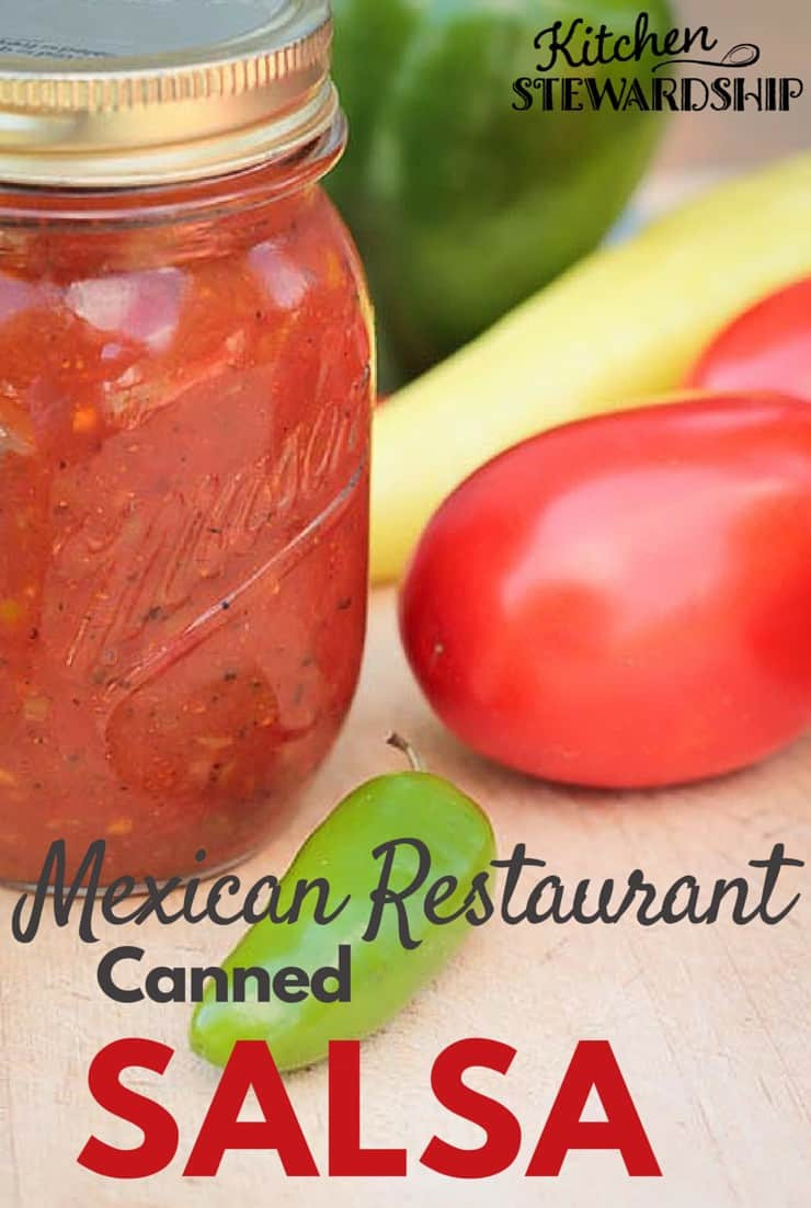 Best Salsa Recipe For Canning
 Easy Restaurant Style Canned Salsa Recipe