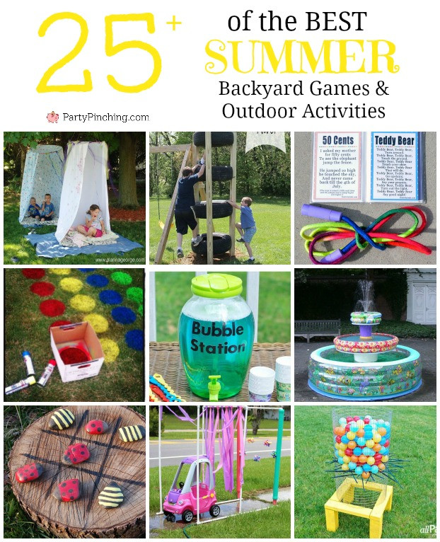 Best Summer Party Ideas
 Best summer backyard games and outdoor activities for kids