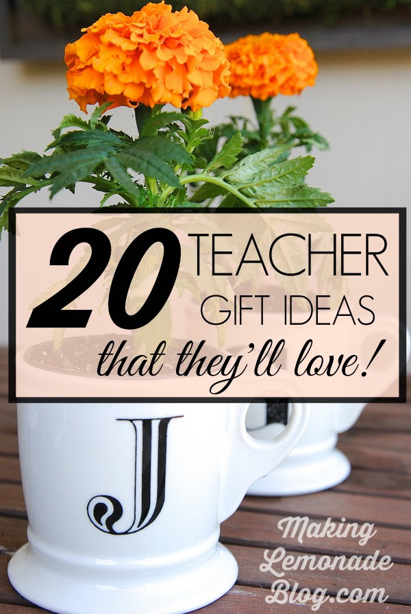 Best Teacher Gift Ideas
 20 End of Year Teacher Gifts That They ll Use and Love