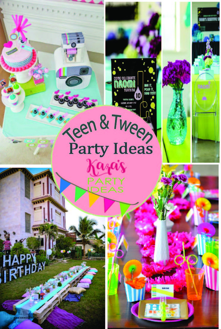 Best Teenage Birthday Party Ideas
 284 best Teen Tween Party Ideas images on Pinterest