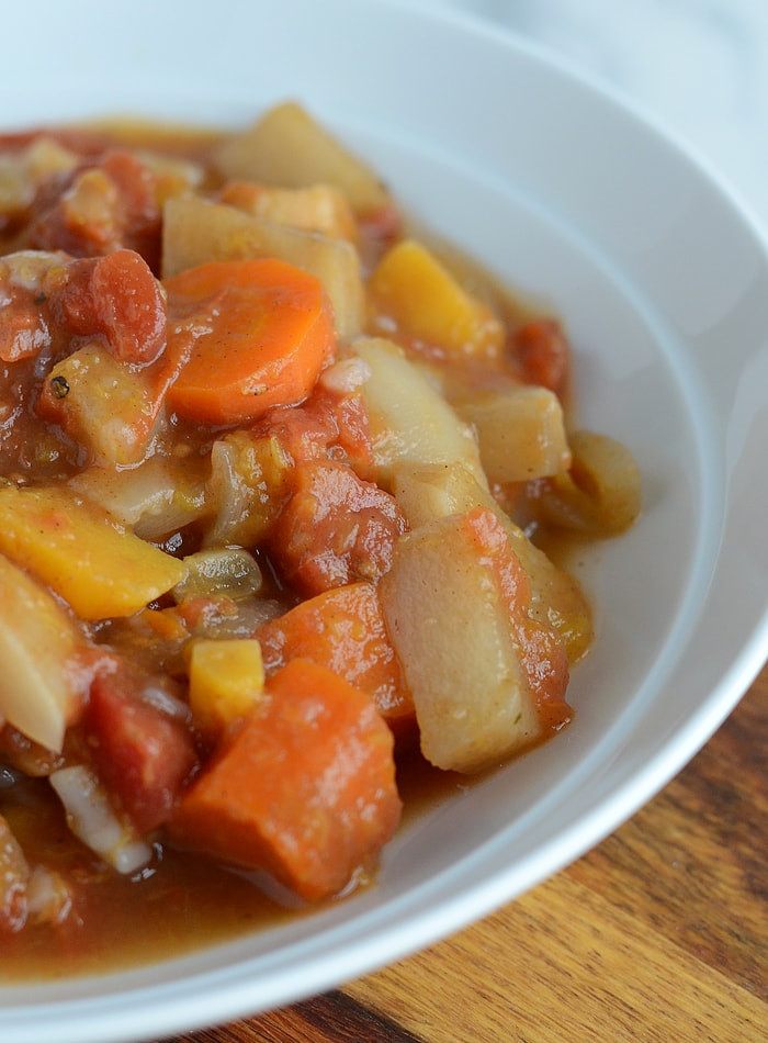 Best Vegetable Stew
 Hearty Slow Cooker Root Ve able Stew Vegan Low Fat