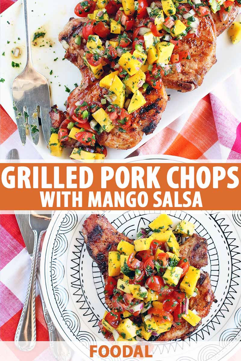 Best Way To Grill Pork Chops
 The Best Grilled Pork Chops with Mango Salsa Recipe