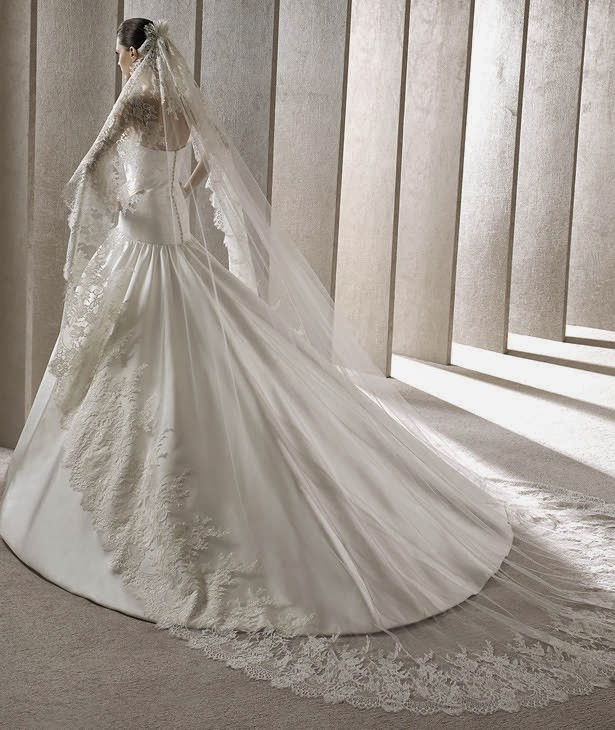Best Wedding Veils 2014
 Link Camp Bride Dress and veils Collection 2014 1