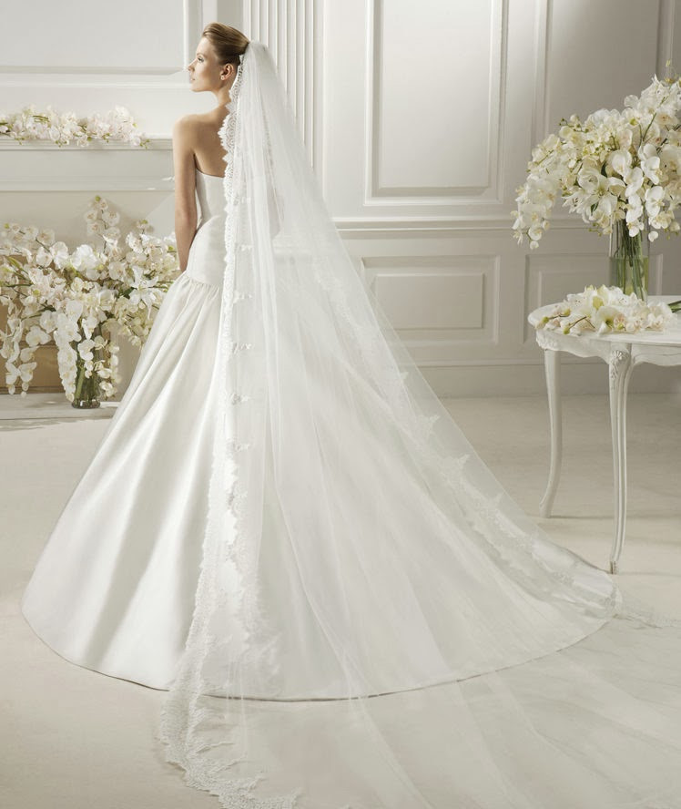 Best Wedding Veils 2014
 Link Camp Bride Dress and veils Collection 2014 1