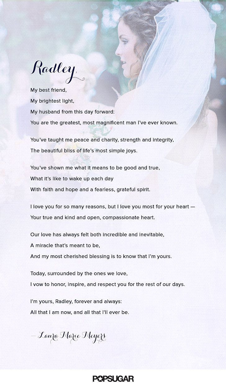  Wedding Vow Template For Her 