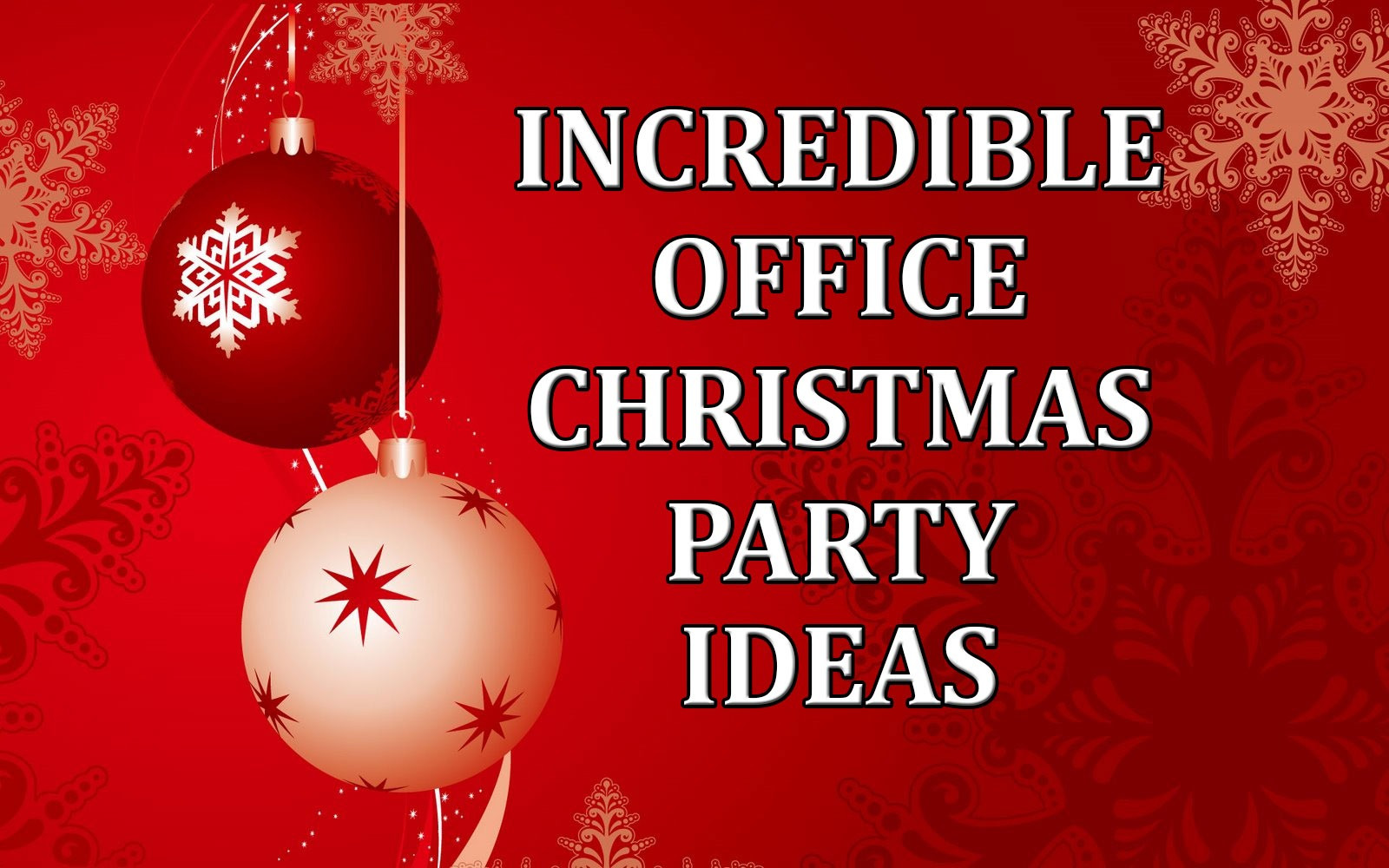 Best Work Christmas Party Ideas
 Christmas Party Themes For Work