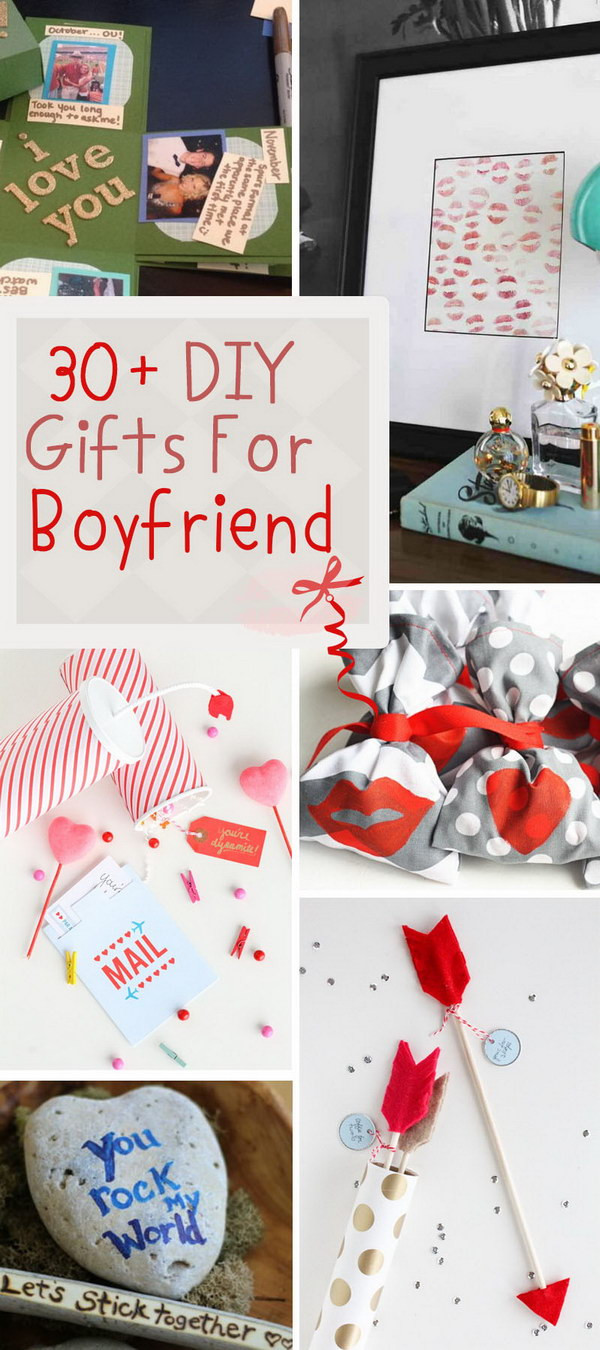 Bf Gift Ideas Birthday
 30 DIY Gifts For Boyfriend Noted List