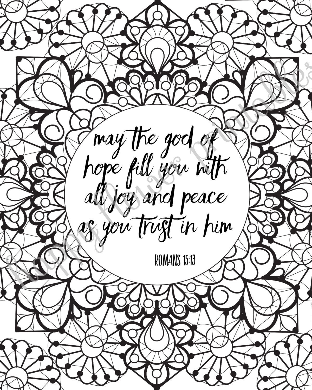 Bible Coloring Pages For Adults
 12 Bible Verse Coloring Pages Instant Download Value Bundle
