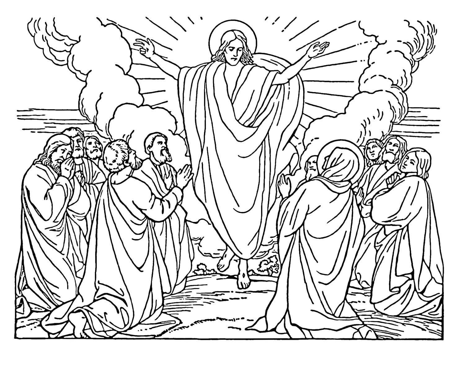 Bible Coloring Pages Kids
 Free Printable Bible Coloring Pages For Kids