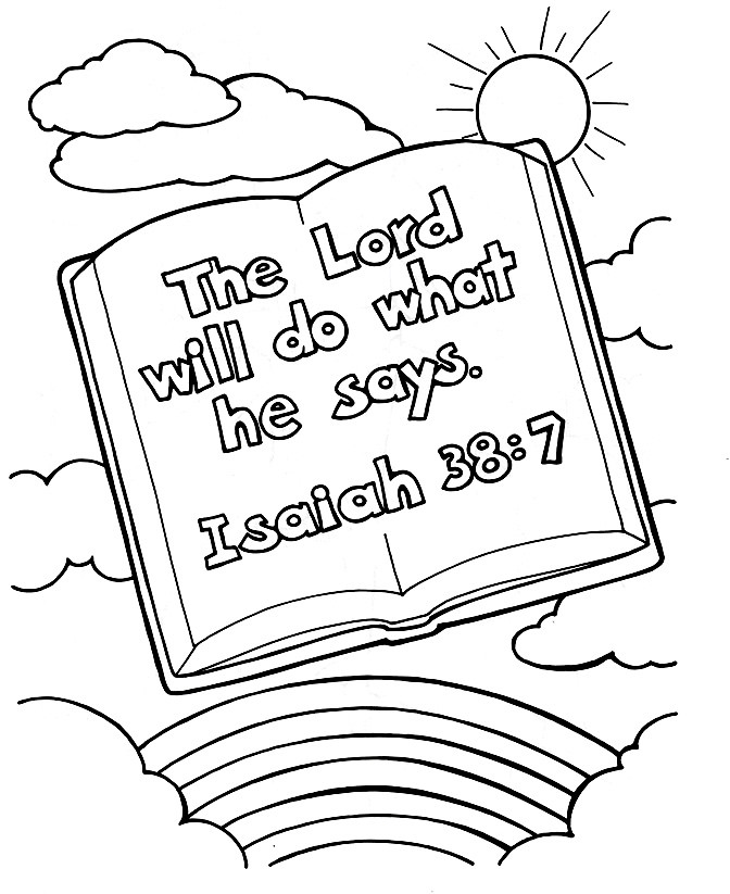 Bible Coloring Sheets For Kids
 Free Printable Christian Coloring Pages for Kids Best
