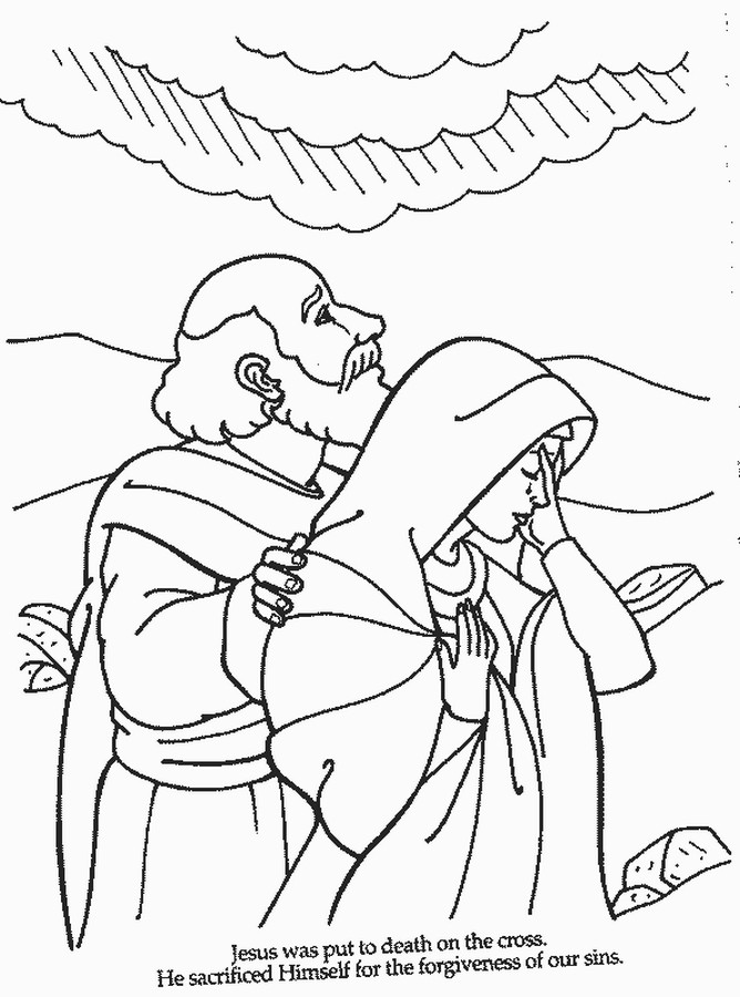 Bible Coloring Sheets For Kids
 Free Printable Bible Coloring Pages For Kids