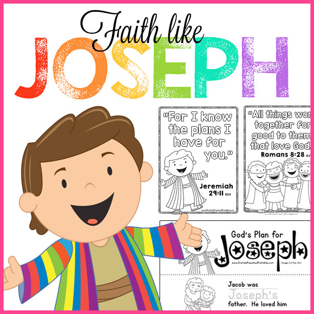 Bible Crafts For Preschoolers Free
 Faith Like Joseph FREE Printable Preschool Bible Lessons