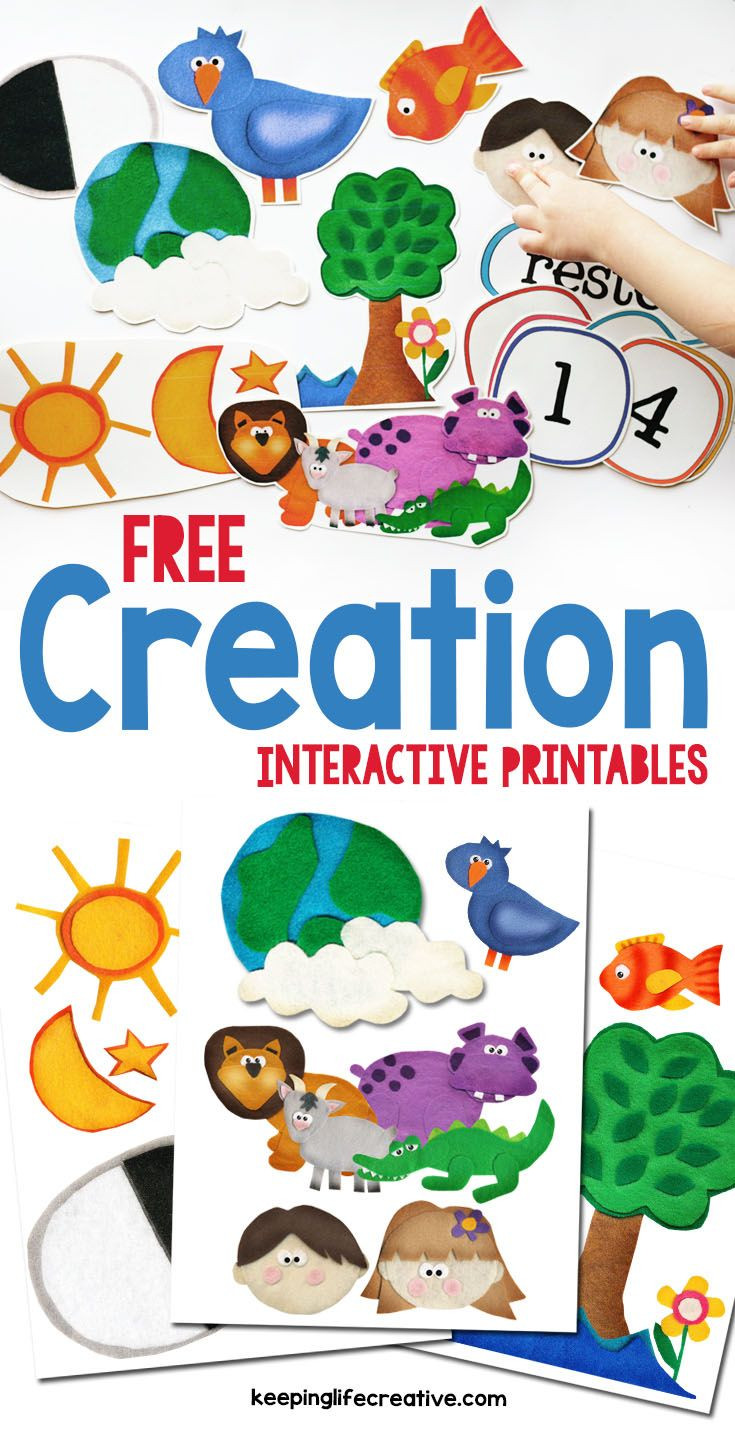 Bible Crafts For Preschoolers Free
 Printable Scripture Stories