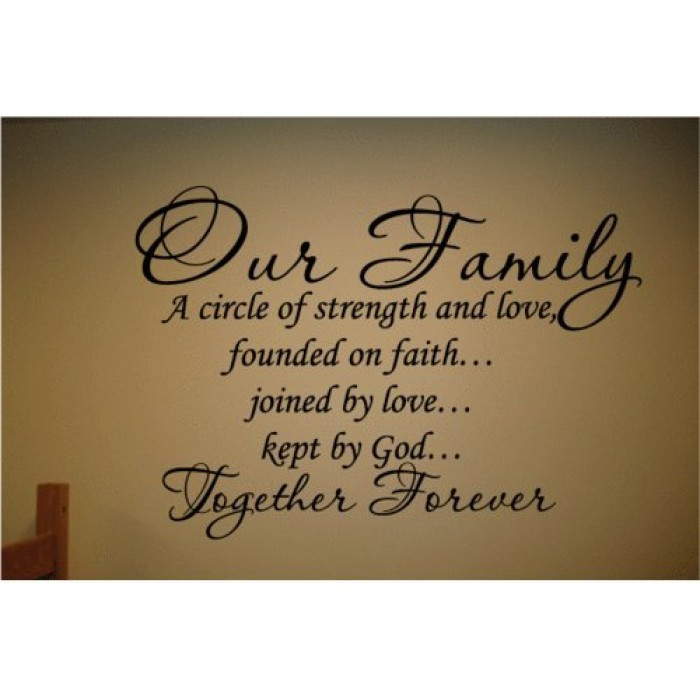 Bible Quotes About Family
 Quotes About Faith And Family QuotesGram