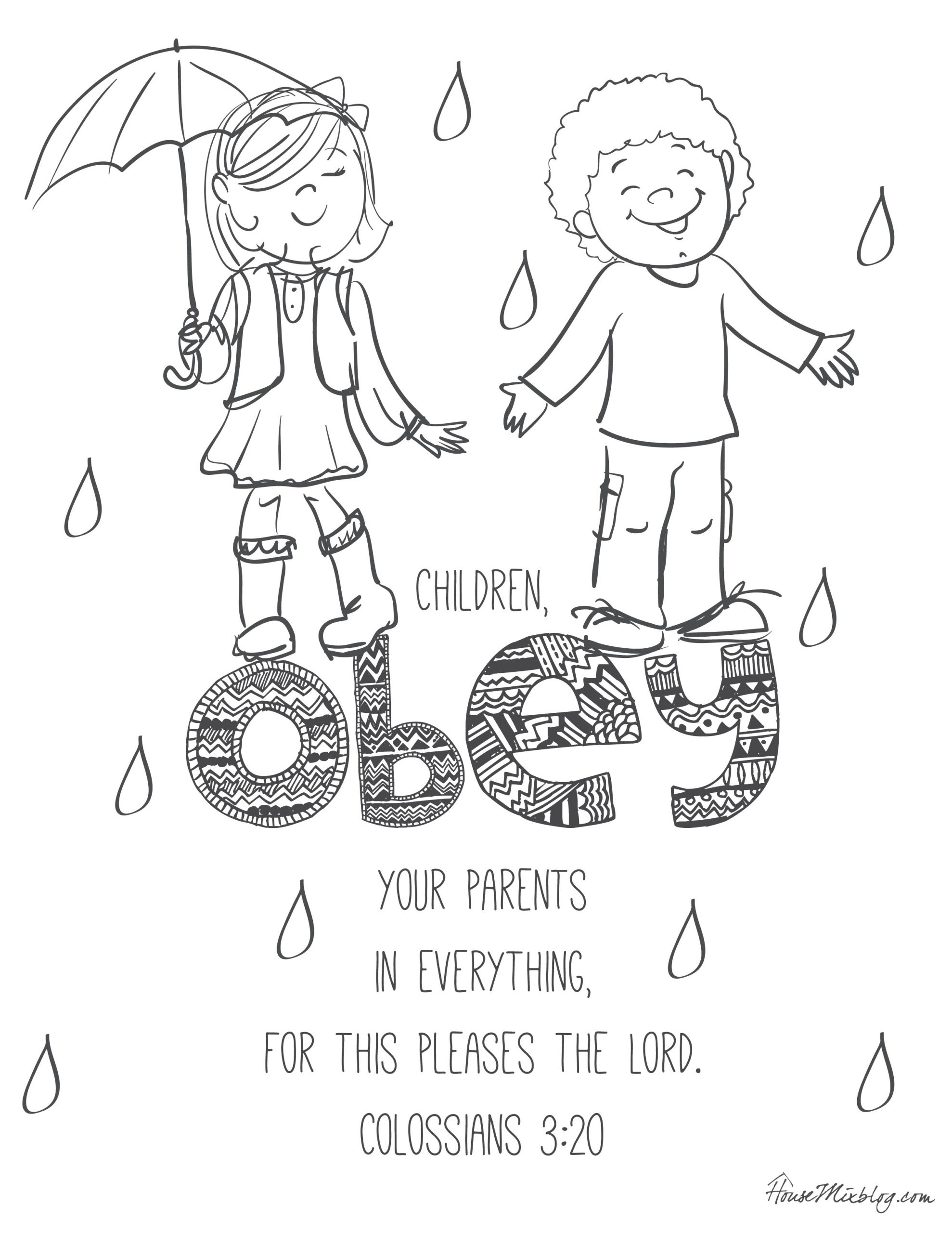 Bible Verse Coloring Pages For Toddlers
 11 Bible verses to teach kids with printables to color
