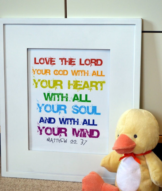Bible Verses For Kids Room
 141 Best images about Little Children Loving Jesus on