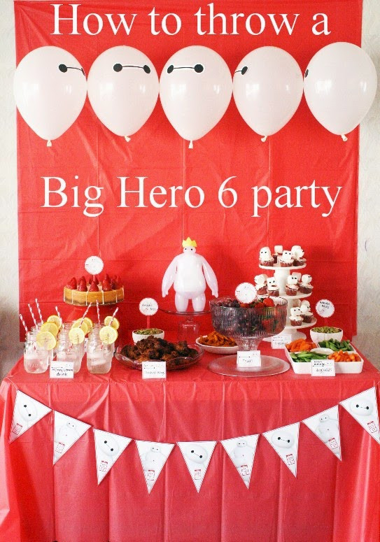 Big Birthday Party Ideas
 Big Hero 6 birthday party
