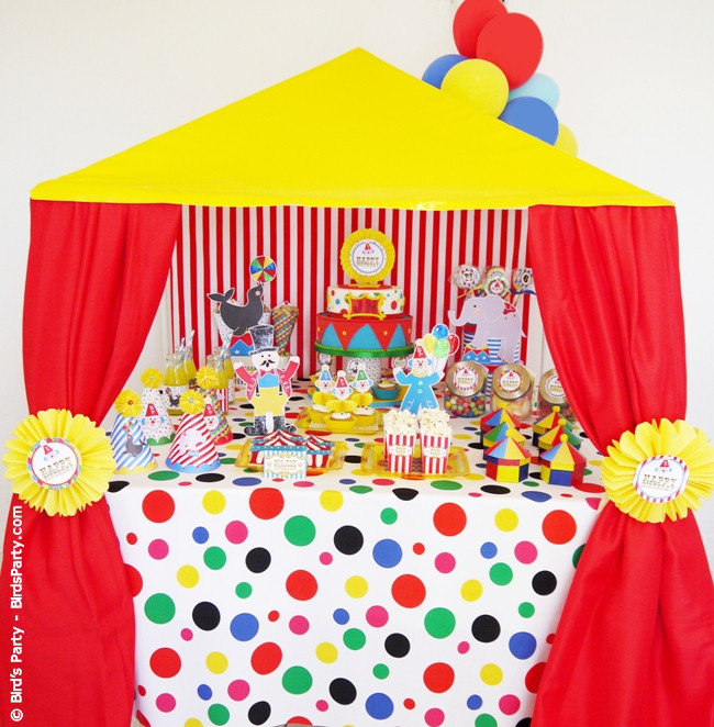 Big Birthday Party Ideas
 My Kids Joint Big Top Circus Carnival Birthday Party