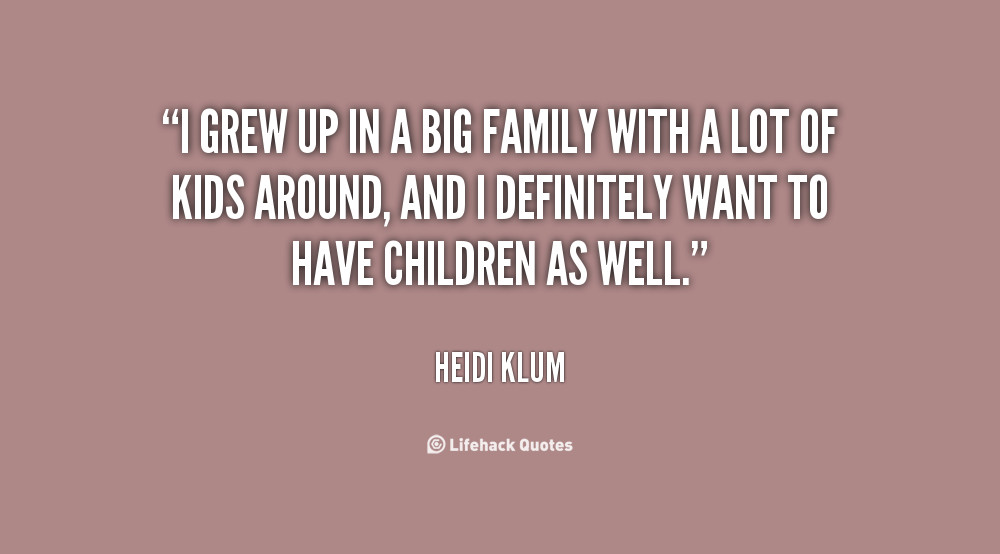 Big Family Quotes
 Funny Quotes About Families QuotesGram