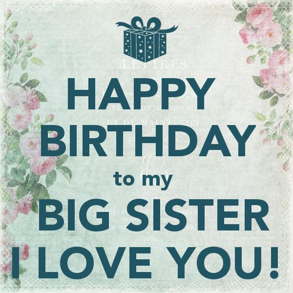 Big Sister Birthday Wishes
 Download 45 HD Happy Birthday Sisters