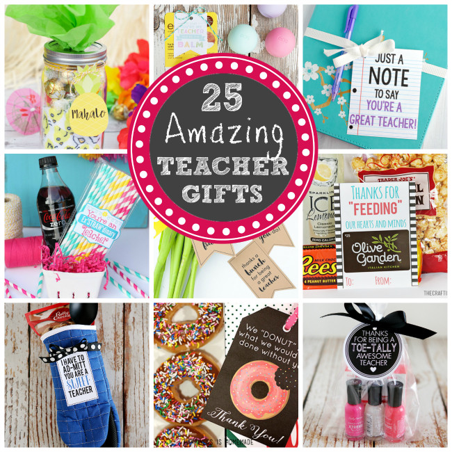 Big Thank You Gift Ideas
 25 Fun Teacher Gifts for Teacher Appreciation & Holidays