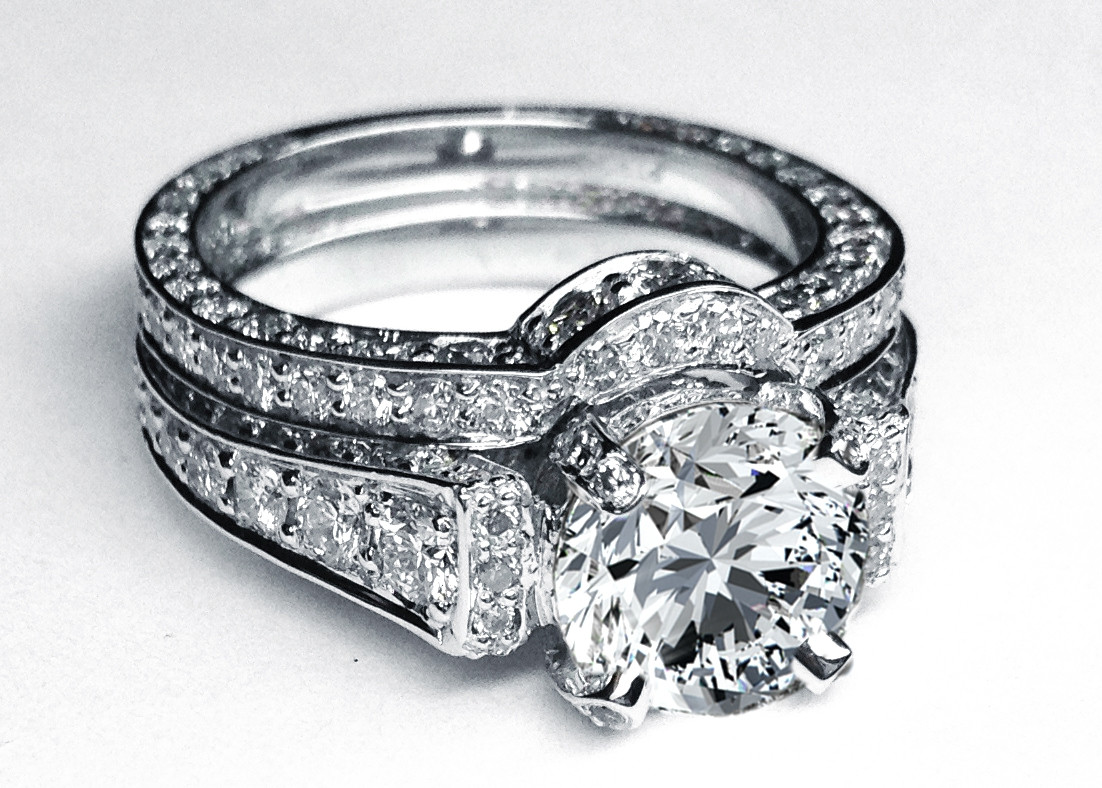 Big Wedding Rings For Women
 Beautiful Huge Diamond Wedding Rings For Women Popular