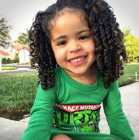 Biracial Little Girl Hairstyles
 290 best images about Kids Fashion on Pinterest