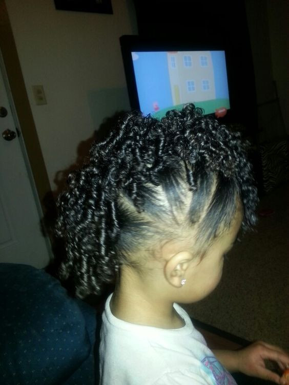 Biracial Little Girl Hairstyles
 Biracial hairstyles toddler hairstyles Mohawk faux hawk curly hair mixed girls Beautiful
