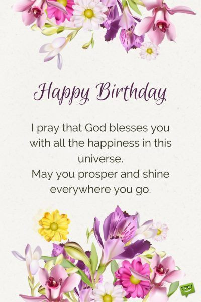 Birthday Blessings Quotes
 Blessings from the Heart