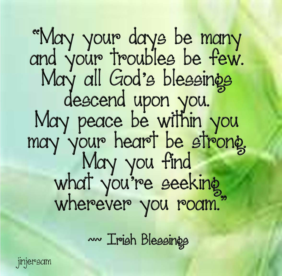 Birthday Blessings Quotes
 Quotes Irish Quotes
