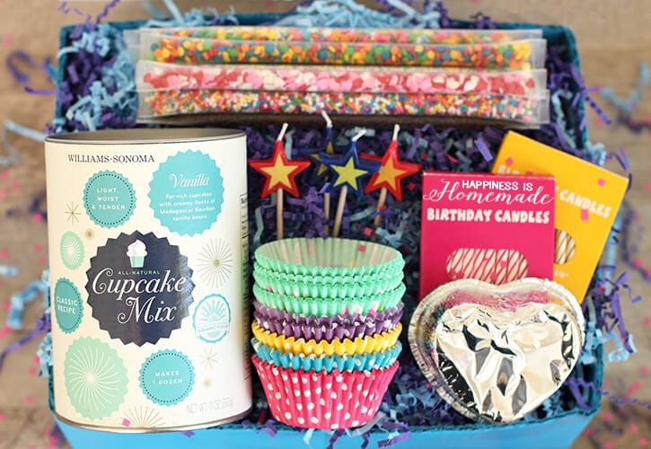 Birthday Box Gift Ideas
 Cupcake Birthday in a Box Gift Idea Happiness is Homemade