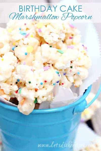 Birthday Cake Popcorn Recipe
 Birthday Cake Marshmallow Popcorn