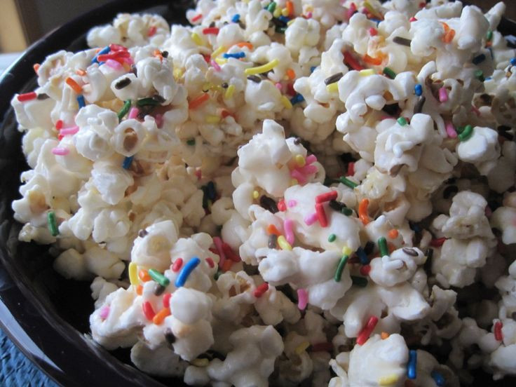 Birthday Cake Popcorn Recipe
 Birthday Cake Batter Popcorn