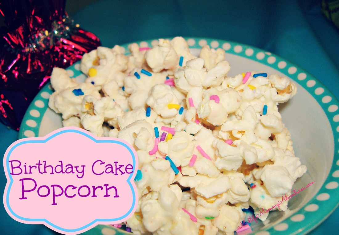 Birthday Cake Popcorn Recipe
 Birthday Cake Popcorn Recipe