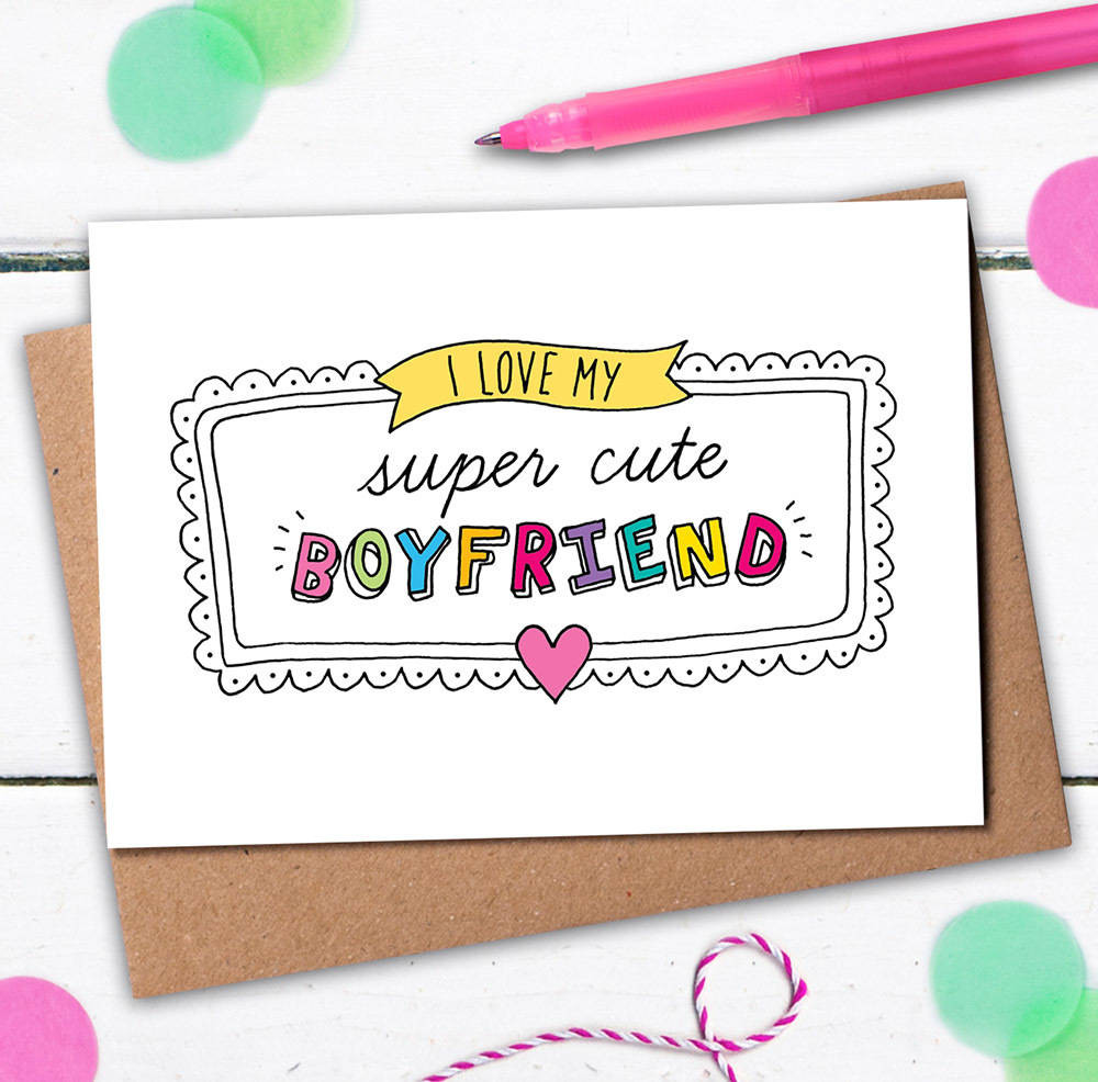 Birthday Card For Boyfriend
 super cute boyfriend card by eskimo kiss designs