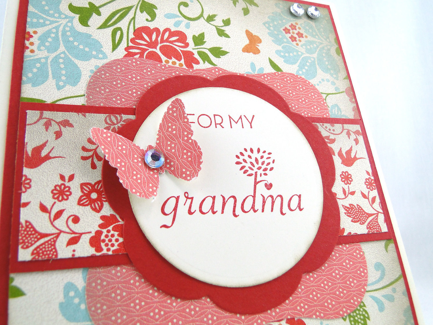 Birthday Card For Grandma
 Grandmother Grandma birthday greeting card