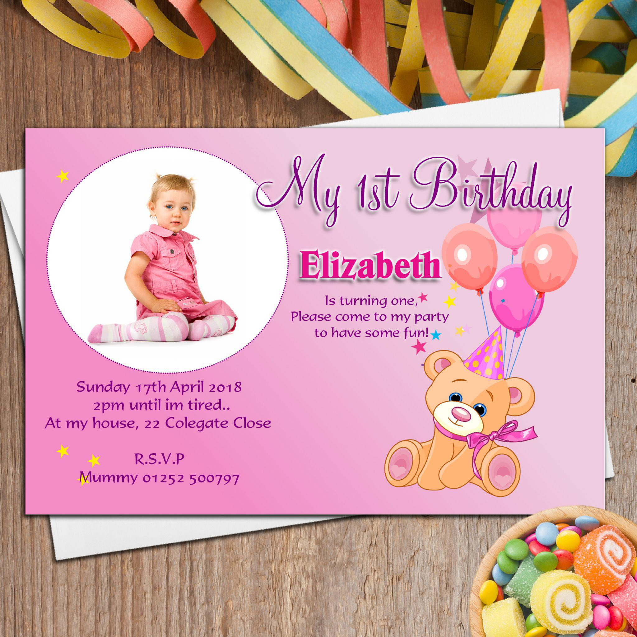 Birthday Card Invitation Templates
 20 Birthday Invitations Cards Sample Wording Printable