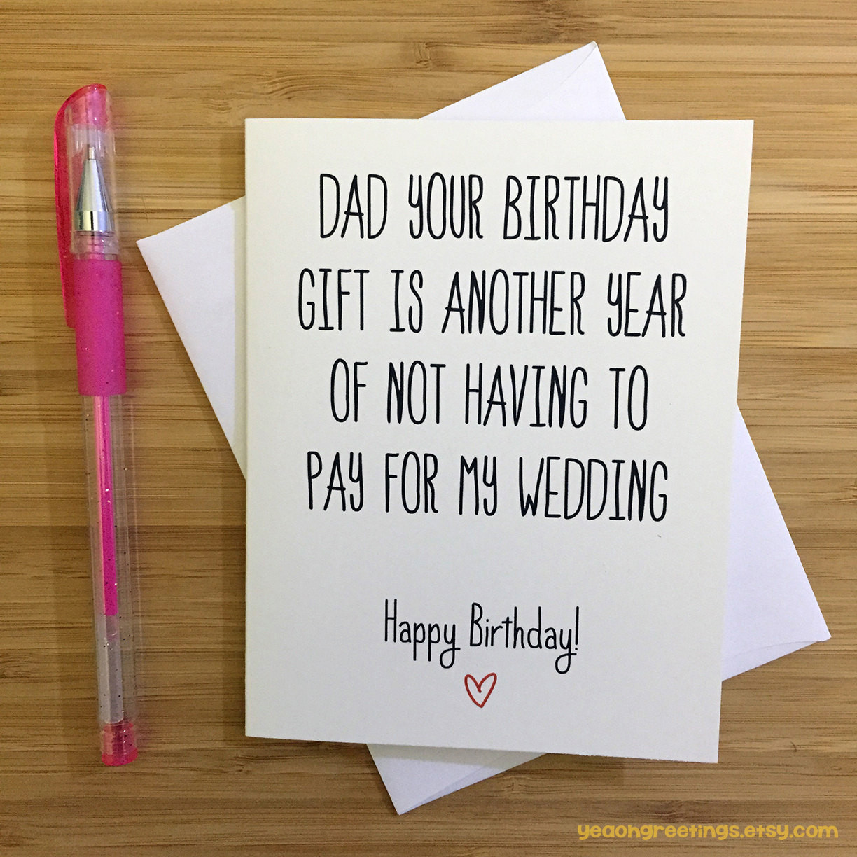 Birthday Cards For Dad
 Happy Birthday Dad Card for Dad Funny Dad Card Gift for