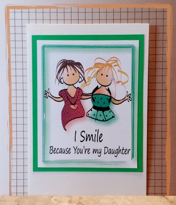 Birthday Cards For Daughter
 Daughter Birthday Card Funny Birthday Card for Daughter