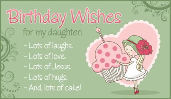 Birthday Cards For Daughter
 Free Birthday Daughter eCard eMail Free Personalized