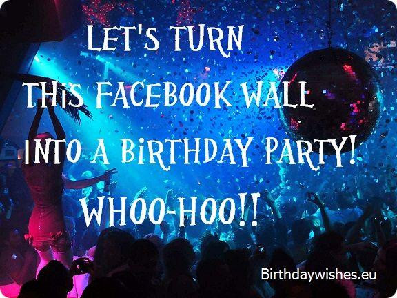 Birthday Cards For Facebook Wall
 Top 30 Birthday Wishes For Friend Wall