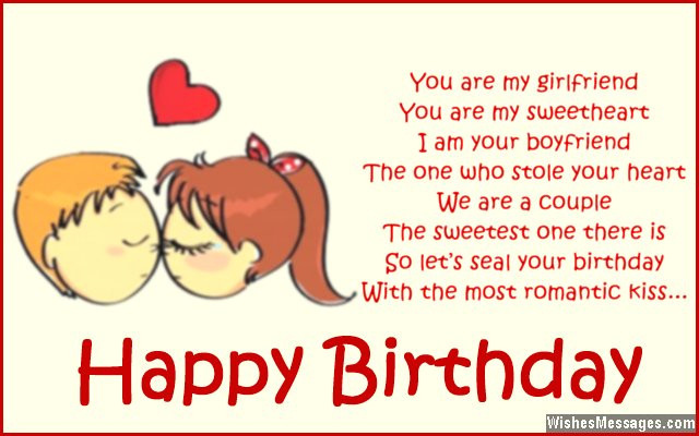 Birthday Cards For Girlfriend
 Birthday Poems for Girlfriend – WishesMessages