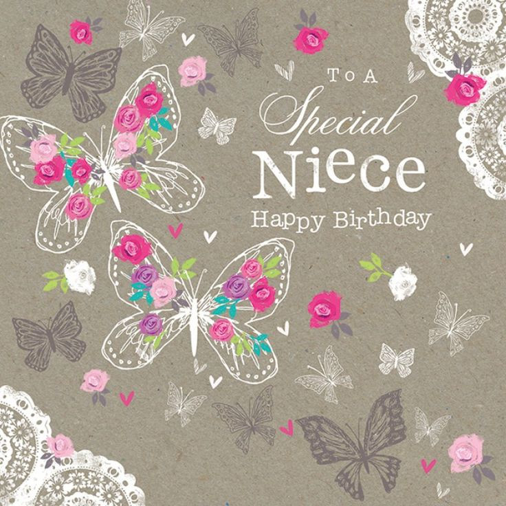 Birthday Cards For Niece
 25 bästa idéerna om Happy Birthday Niece på Pinterest