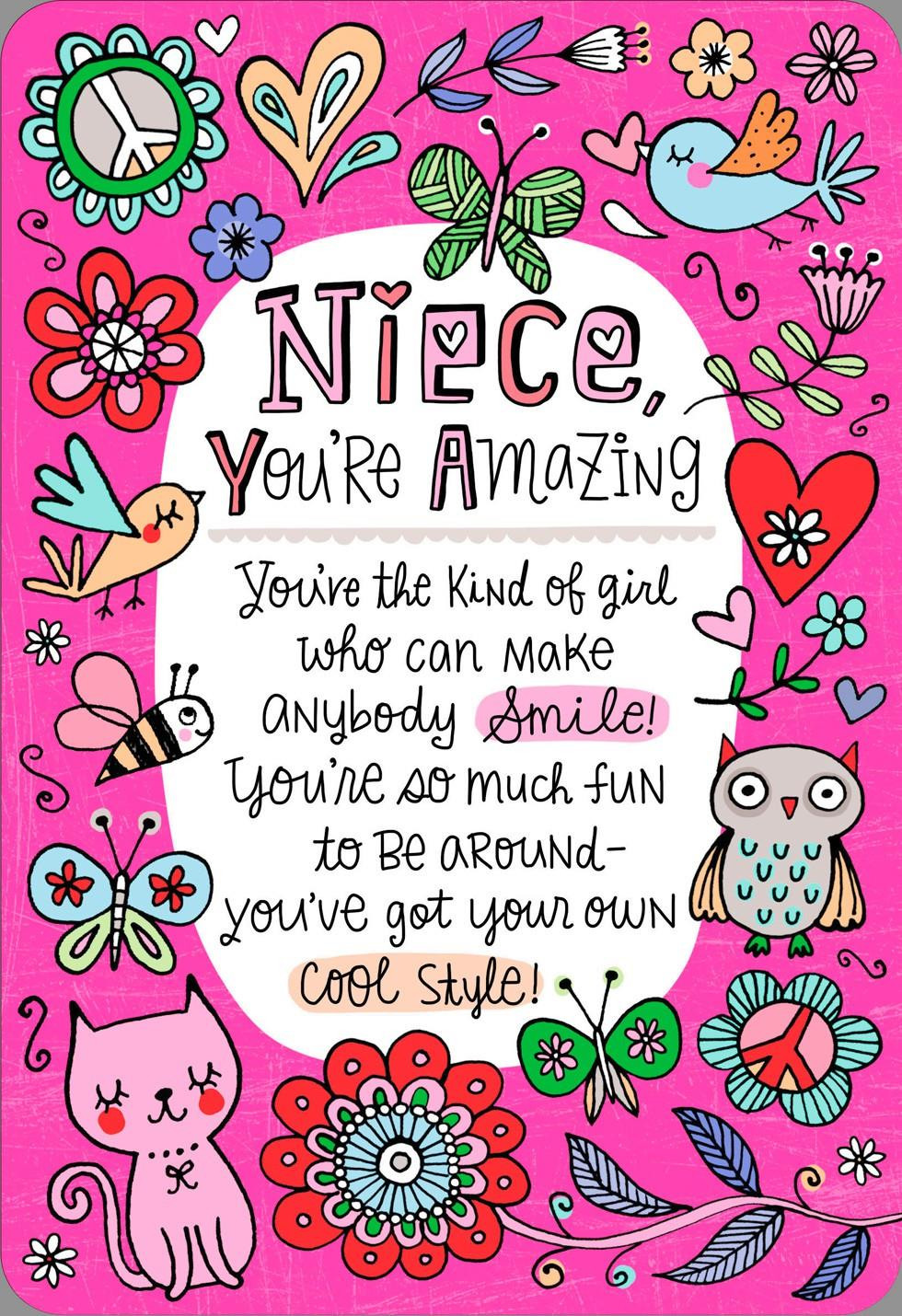 Birthday Cards For Niece
 You re the Niece Families Dream About Birthday Card