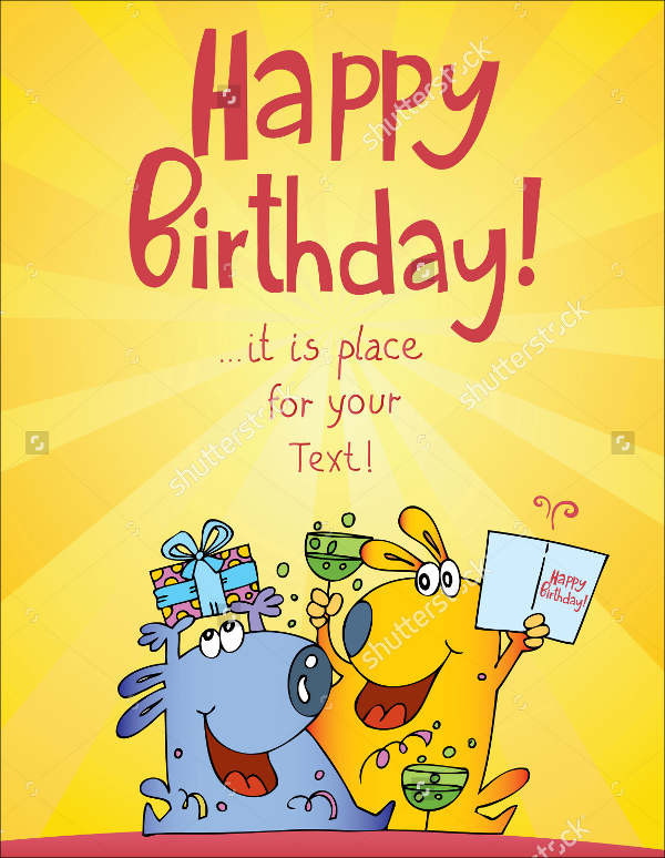 Birthday Cards Online Funny
 9 Funny Birthday Card Templates Free PSD Vector AI EPS