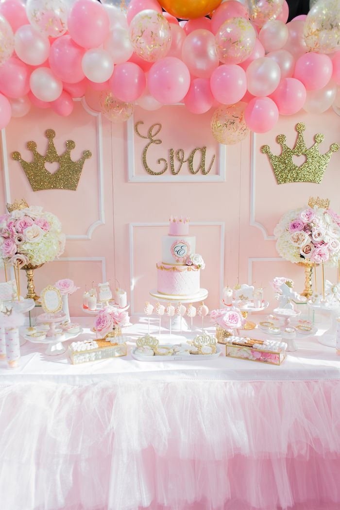 Birthday Decoration Ideas For Baby Girl
 Magical Princess Birthday Party