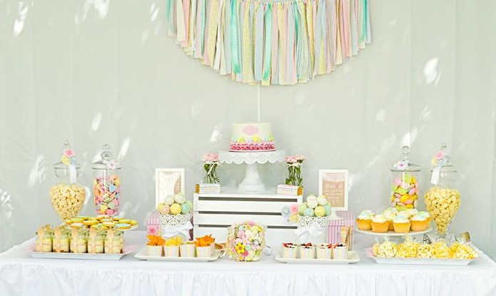 Birthday Decoration Themes
 Kara s Party Ideas Cute as a Button Birthday Party