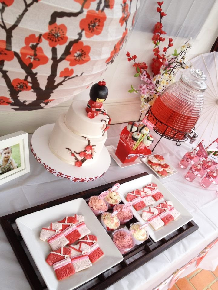Birthday Decorations
 todi Customer Parties Kokeshi Doll Japanese theme